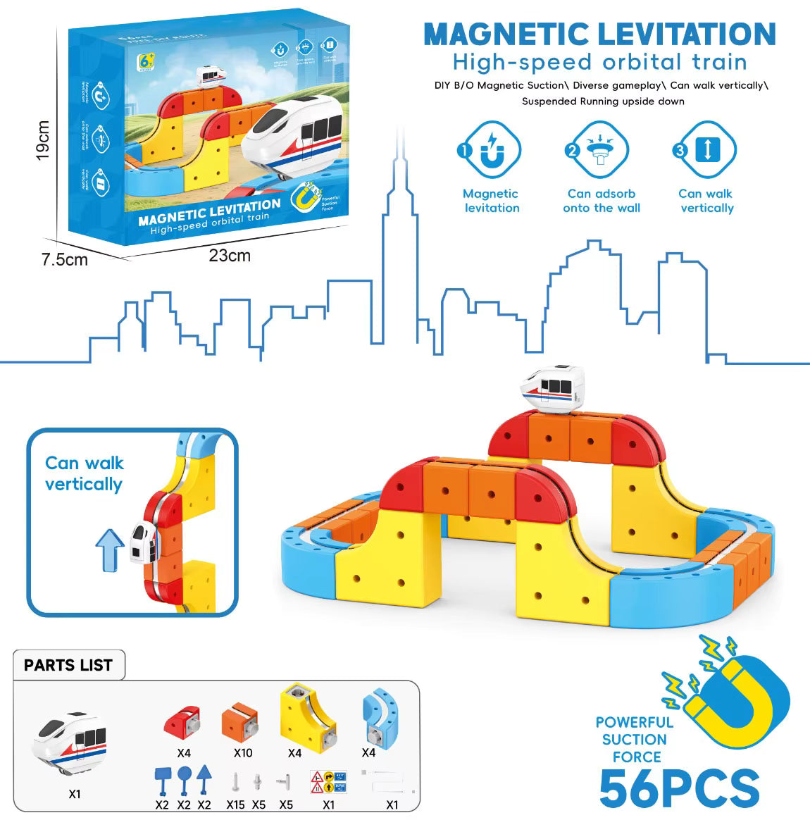 Magnetic Train Set – Screen Free Toys