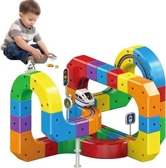 Magnetic Train Set – Screen Free Toys
