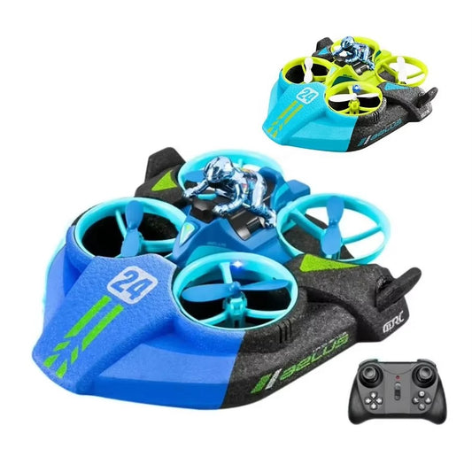 3-in-1 RC Drone  – Drone for Water, Air & Land Mode